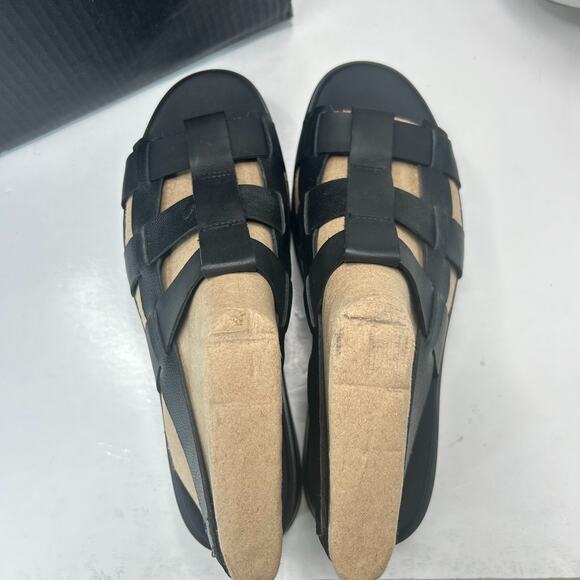 Sorel Dayspring Slingback Cage Platform Sandal Black NL5083-010 Women's 12 NWB - Picture 5 of 10